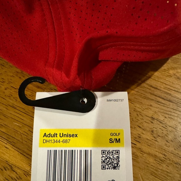 Nike Golf Tiger Woods Hat S/M Red Legacy 91 DH1344 687 Dri Fit Mesh NEW With Tag - Picture 6 of 8